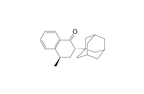 trans-2-(1-Adamantyl)-4-methyl-3,4-dihydro-1(2H)-naphthalenone