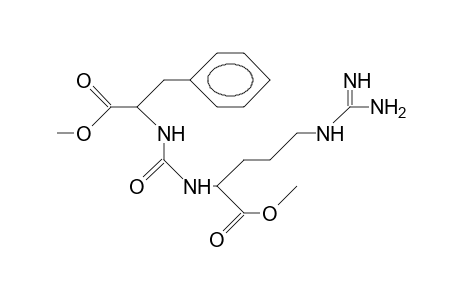 N-([S]-1-Carboxy-2-phenyl-ethyl)-carbamoyl-L-arginine dimethyl ester