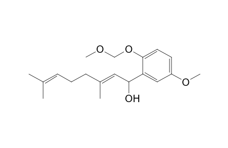 1-[2-(Methoxymethoxy)-5-methoxyphenyl]-3,7-dimethyl-2,6-octadien-1-ol