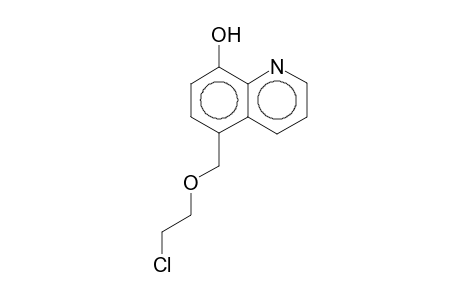 5-(2-Chloroethoxymethyl)quinolin-8-ol