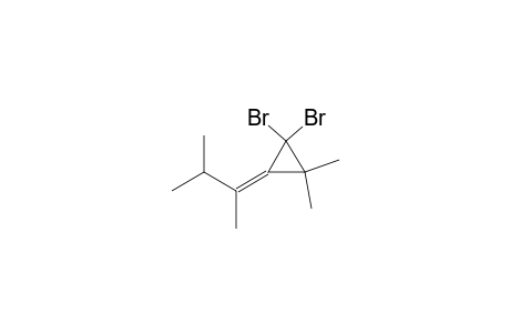Cyclopropane, 1,1-dibromo-3-(1,2-dimethylpropylidene)-2,2-dimethyl-, (Z)-