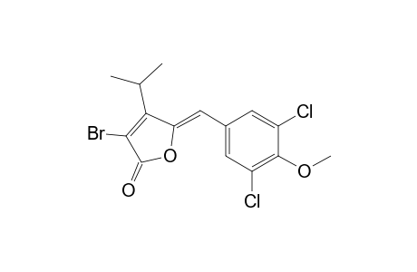 (Z)-3-Bromo-5-(3,5-dichloro-4-methoxybenzylidene)-4-isopropylfuran-2(5H)-one