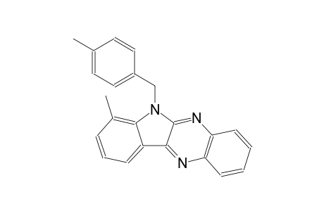 7-methyl-6-(4-methylbenzyl)-6H-indolo[2,3-b]quinoxaline