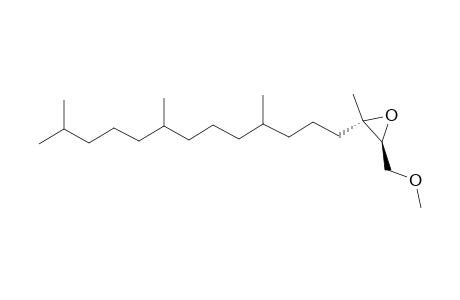 (E)-2,3-epoxy-3,7,11,15-tetramethylhexadecan-1-ol methyl ether