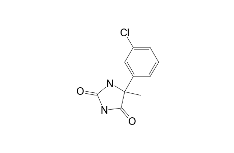 5-(3-Chlorophenyl)-5-methylimidazolidine-2,4-dione