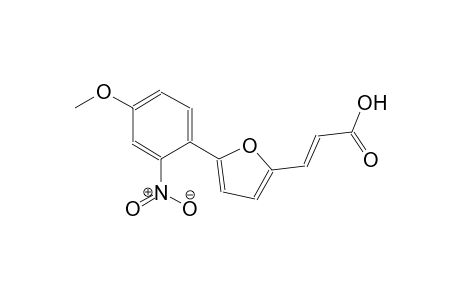 2-propenoic acid, 3-[5-(4-methoxy-2-nitrophenyl)-2-furanyl]-, (2E)-