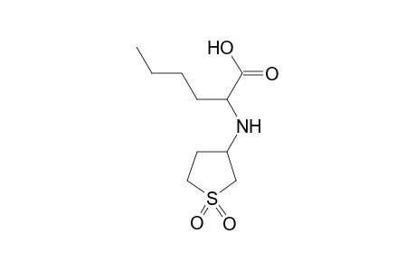 Hexanoic acid, 2-[(tetrahydro-3-thienyl)amino]-, S,S-dioxide