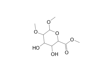 Dimethyl 2-O-methylhexopyranosiduronate
