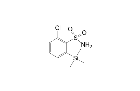 Benzenesulfonamide, 2-chloro-6-(trimethylsilyl)-