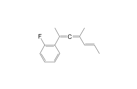 (E)-1-fluoro-2-(4-methylhepta-2,3,5-trien-2-yl)benzene
