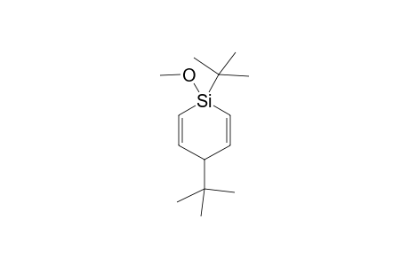 1,4-Ditert-butyl-1-methoxy-4H-silin