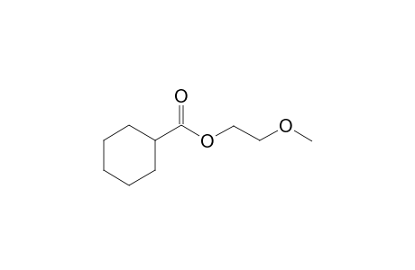 Cyclohexanecarboxylic acid, 2-methoxyethyl ester