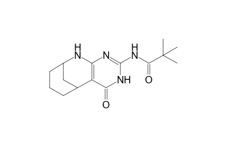 2-Pivaloylamino-5,6,7,8,9,10-hexahydro-5,9-methanopyrimido[4,5-b]azocin-4(3H)-one
