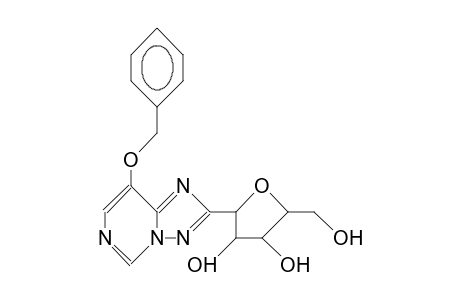 8-Benzyloxy-2-B-D-ribofuranosyl(1,2,4)triazolo(1,5-C)pyrimidine