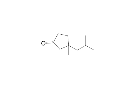 3-Methyl-3-(2-methylpropyl)cyclopentanone