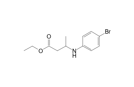 3-(4-bromoanilino)butanoic acid ethyl ester