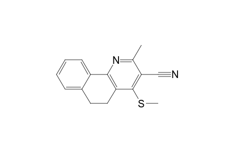 2-Methyl-4-(methylthio)-5,6-dihydrobenzo[h]quinoline-3-carbonitrile