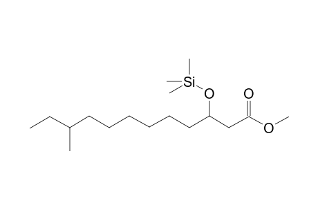 Methyl 10-methyl-3-(trimethylsilyloxy)dodecanoate