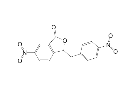1(3H)-Isobenzofuranone, 6-nitro-3-[(4-nitrophenyl)methyl]-