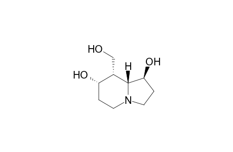 1,7-Dihydroxy-8-(2'-hydroxyethyl)-indolizidine