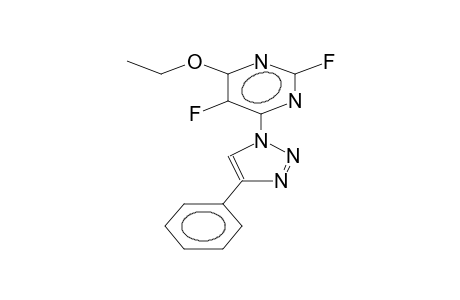 4-PHENYL-1-(6-ETHOXY-2,5-DIFLUORO-4-PYRIMIDINYL)-1,2,3-TRIAZOLE