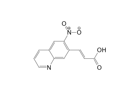 (E)-3-(6-Nitroquinolin-7-yl)-acrylic acid