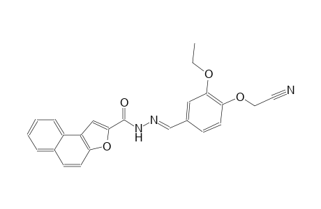 N'-{(E)-[4-(cyanomethoxy)-3-ethoxyphenyl]methylidene}naphtho[2,1-b]furan-2-carbohydrazide
