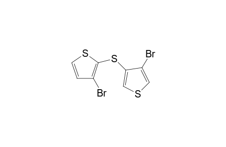 3-bromo-2-[(4-bromo-3-thienyl)sulfanyl]thiophene