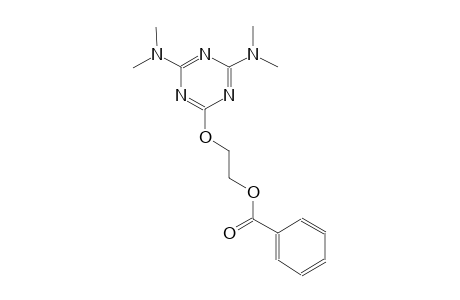 ethanol, 2-[[4,6-bis(dimethylamino)-1,3,5-triazin-2-yl]oxy]-, benzoate (ester)