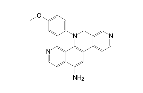 6-Amino-11-(4-methoxyphenyl)-11,12-dihydropyrido[3,4-c][1,9]-phenanthroline