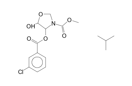 3-OXAZOLIDINECARBOXYLIC ACID, 4-[(3-CHLOROBENZOYL)OXY]-2-(1,1-DIMETHYLETHYL)-5-HYDROXY-, METHYL ESTER, [2R-(2alpha,4alpha,5.beta