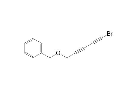 1-Bromo-5-(benzyloxy)penta-1,3-diyne