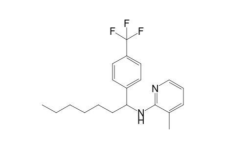 N-(3-Methyl-2-pyridyl)-N-[1-(4-trifluoromethylphenyl)heptyl]amine