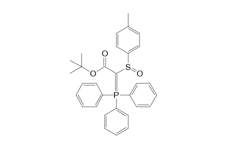 2-(4-Methylphenyl)sulfinyl-2-triphenylphosphoranylideneacetic acid tert-butyl ester