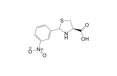 (2RS,4R)-2-(3-Nitrophenyl)thiazolidine-4-carboxylic acid