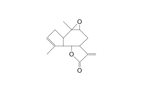 OXIRENO[7,8]AZULENO[4,5-B]FURAN-7(3H)-ONE, 3A,3B,4A,5A,6,8A,8B-OCTAHYDRO-1,3B-DIMETHYL-6-METHYLENE-