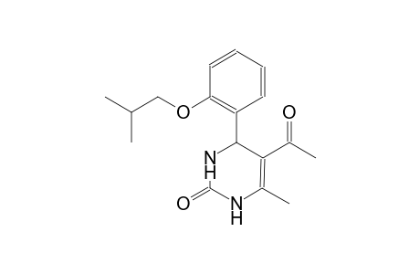 5-acetyl-4-(2-isobutoxyphenyl)-6-methyl-3,4-dihydro-2(1H)-pyrimidinone