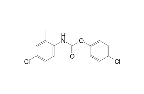 4-chloro-2-methylcarbanilic acid, p-chlorophenyl ester