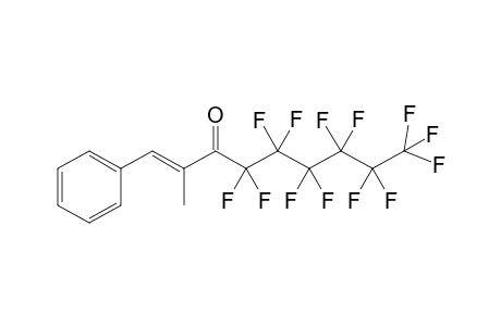 (E)-4,4,5,5,6,6,7,7,8,8,9,9,9-Tridecafluoro-2-methyl-1-phenyl-non-1-en-3-one