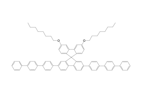 3',6'-Bis(octyloxy)-2,7-diterphenyl-9,9'-spirobisfluorene
