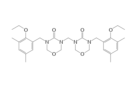 3,3'-methylenebis[5-(3,5-dimethyl-2-ethoxybenzyl)-1,3,5-oxadiazolidin-4-one