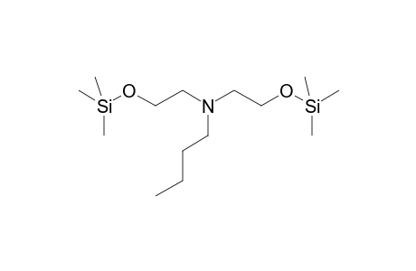 N-Butyldiethanolamine, bis(trimethylsilyl) ether