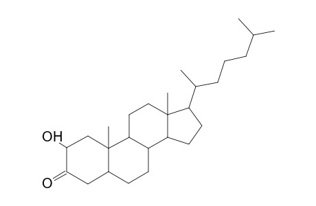 2-Hydroxycholestan-3-one
