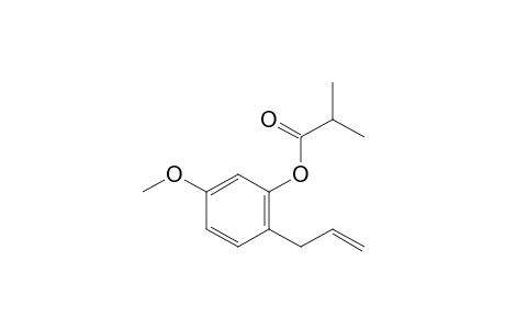 2-allyl-5-methoxyphenyl 2-methylpropanoate