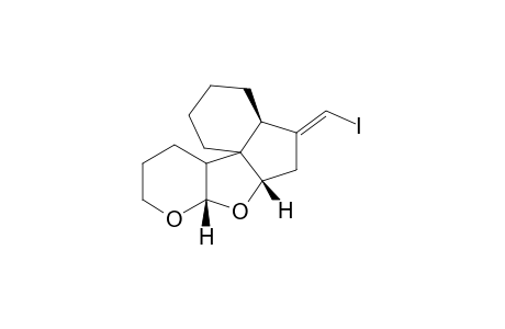 5-(Iodomethylene)dodecahydro-9H-indeno[7'a.1'-4,5]furo[2,3-b]pyran