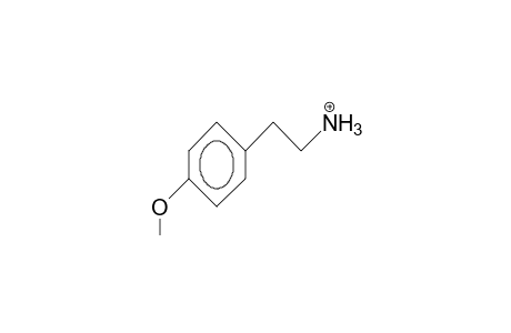 4-Methoxy-phenethylamine cation