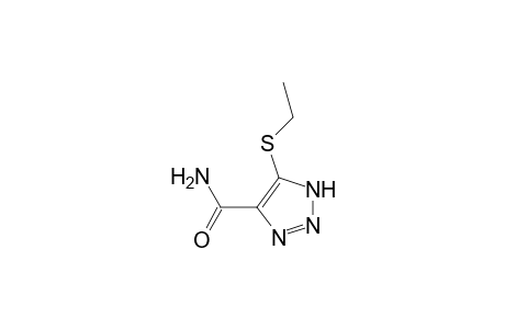 5-Ethylthio-4-(aminocarbonyl)-1,2,3-triazole
