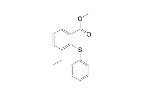Methyl (3-ethyl-2-phenylsulfanyl)-benzoate