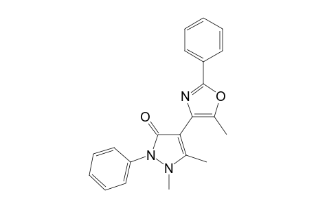 4-(2-Phenyl-5-methyloxazol-4-yl)-2,3-dimethyl-1-phenyl-3-pyrazolin-5-one