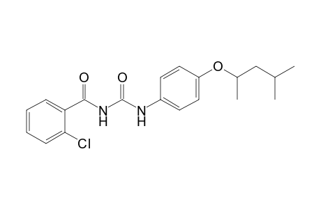 Benzamide, 2-chloro-N-[[[4-(1,3-dimethylbutoxy)phenyl]amino]carbonyl]-